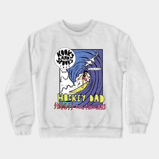 Skegss The Pinheads Crewneck Sweatshirt by troygmckinley